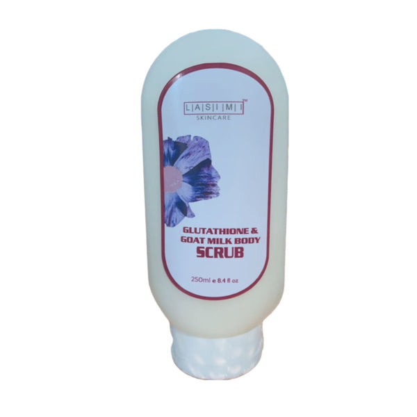 GLUTATHIONE & GOAT MILK BODY SCRUB 250ML – La Simi Skincare
