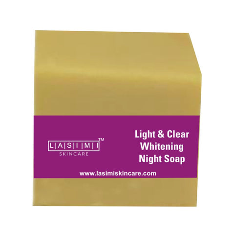 LIGHT & CLEAR WHITENING NIGHT SOAP 80G